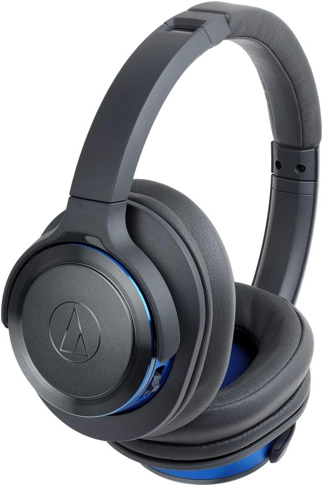 audio-technica 铁三角 ath-ws660btgbl 纯低音蓝牙无线头戴式耳机
